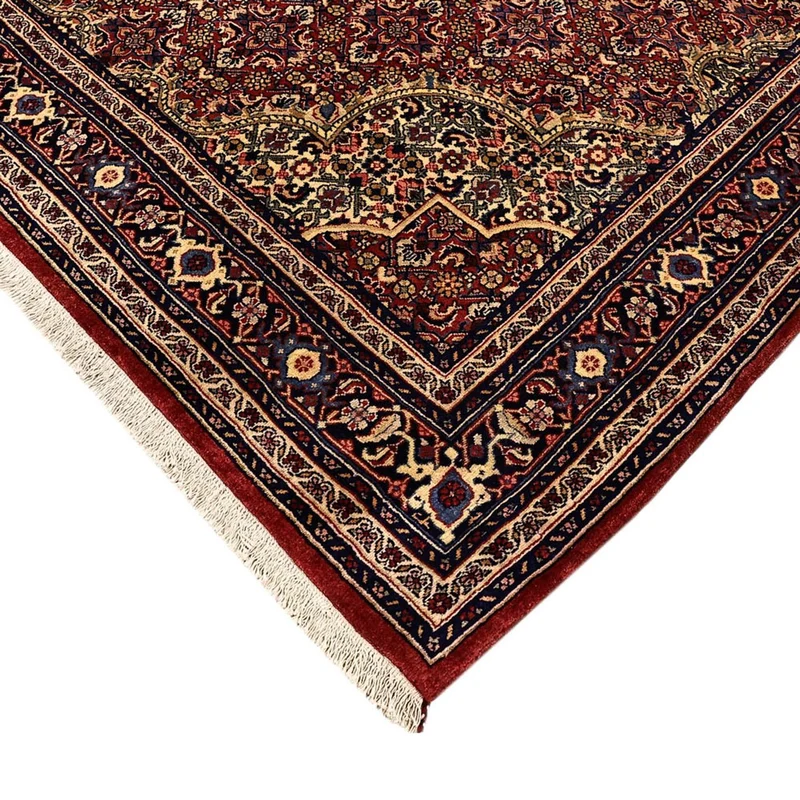Bidjar Teppich 144x216cm - Perserteppich - dunkelrot