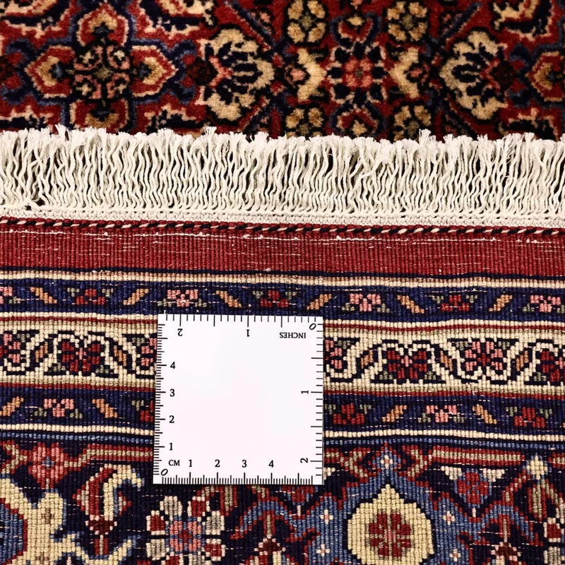 Bidjar Teppich 144x216cm - Perserteppich - dunkelrot