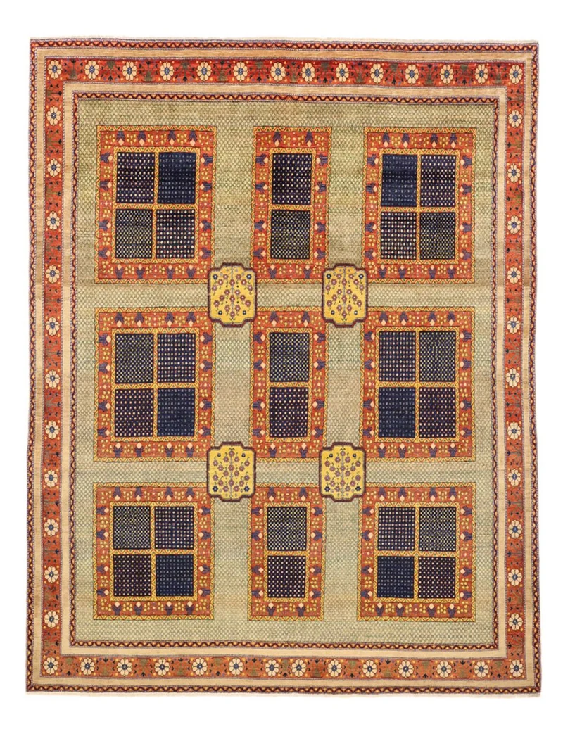 Loribaft Teppich Perser 243x315cm - Orientteppich - mehrfarbig