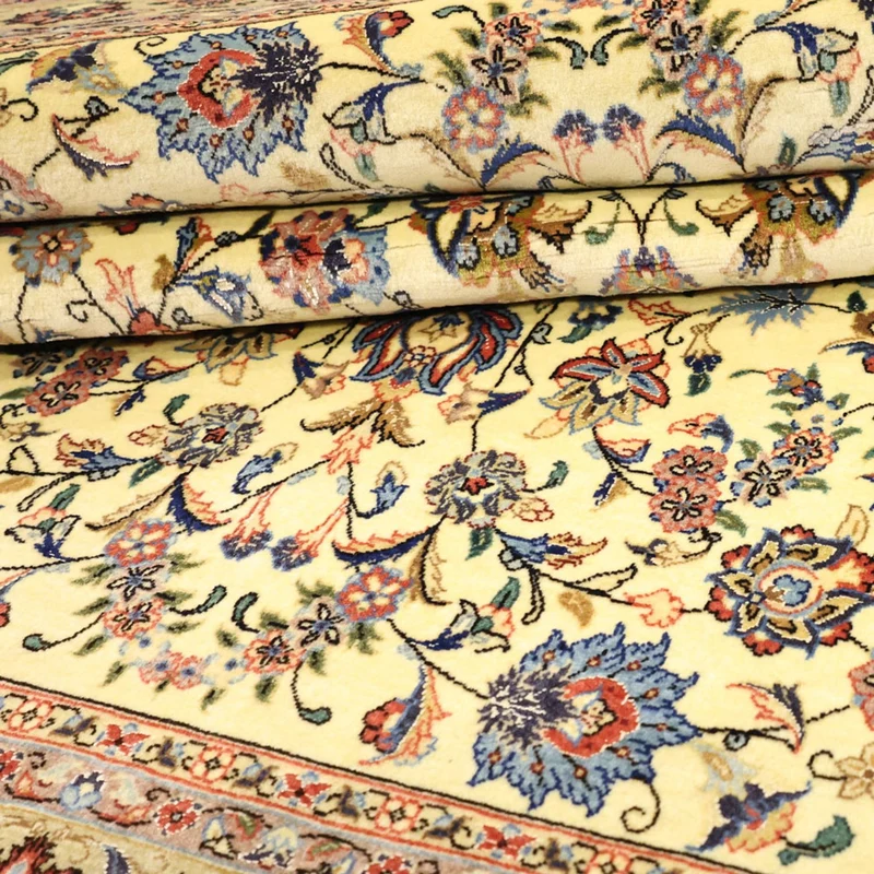 Isfahan Teppich 100x153cm - Perserteppich - beige