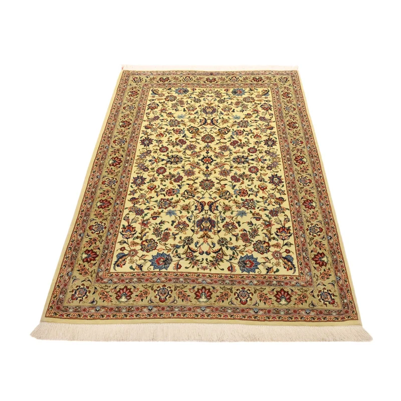 Isfahan Teppich 100x153cm - Perserteppich - beige