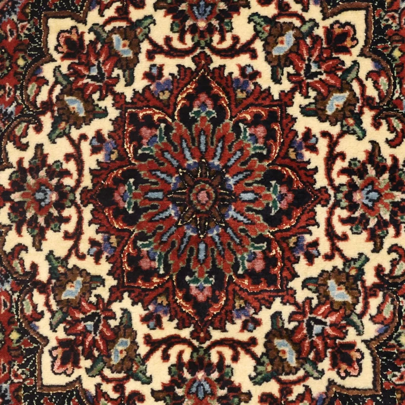 Bidjar Teppich 72x147cm - Perserteppich - dunkelrot