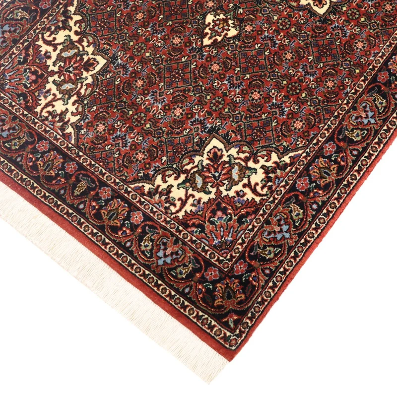 Bidjar Teppich 72x147cm - Perserteppich - dunkelrot
