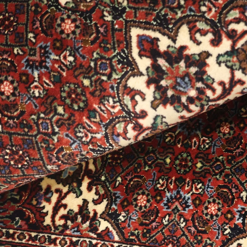 Bidjar Teppich 72x147cm - Perserteppich - dunkelrot