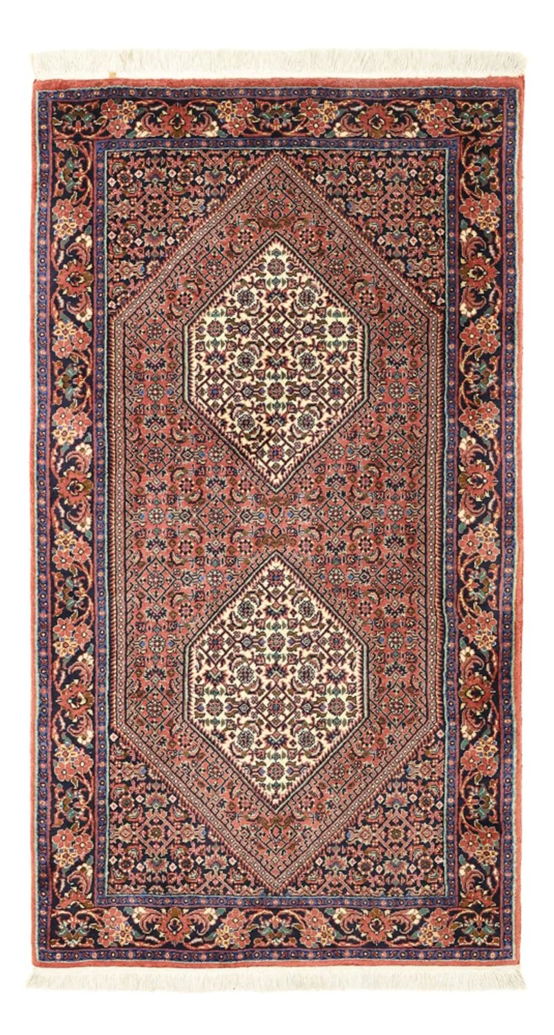 Bidjar Teppich 72x130cm - Perserteppich - rost