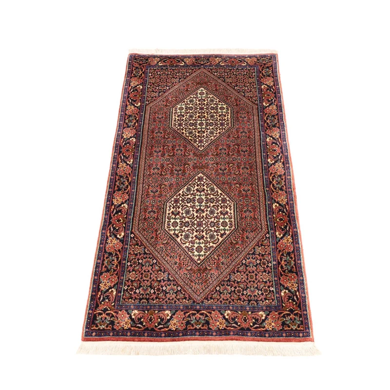Bidjar Teppich 72x130cm - Perserteppich - rost