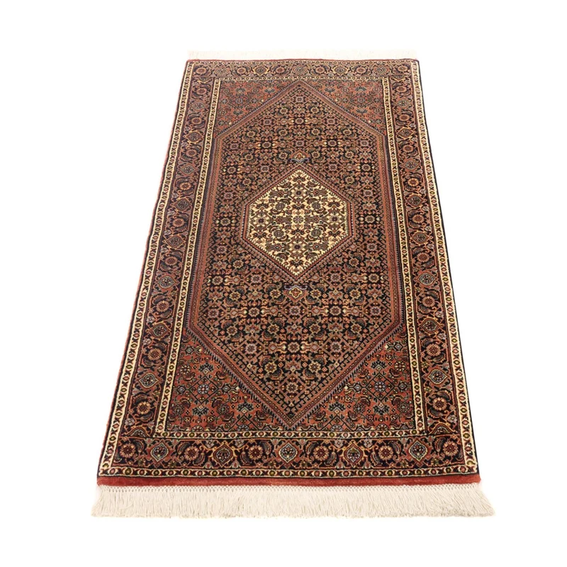 Bidjar Teppich 70x134cm - Perserteppich - dunkelbeige