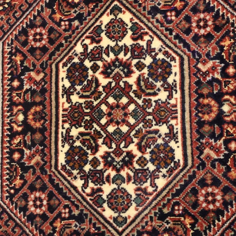 Bidjar Teppich 73x134cm - Perserteppich - rost