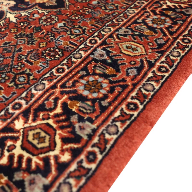 Bidjar Teppich 70x150cm - Perserteppich - dunkelrot