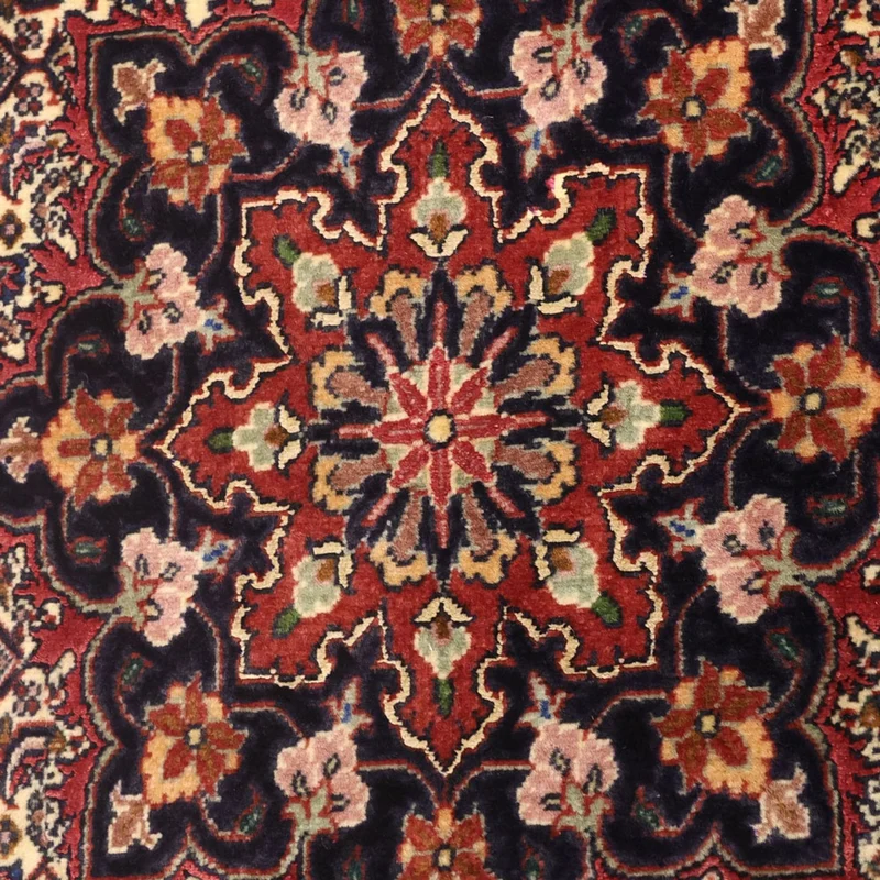 Bidjar Teppich 70x140cm - Perserteppich - dunkelbeige