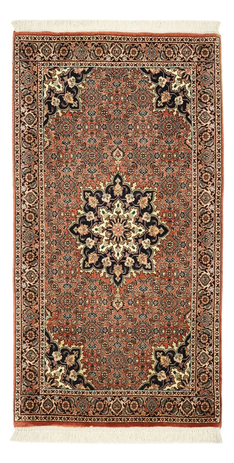 Bidjar Teppich 72x131cm - Perserteppich - dunkelrot