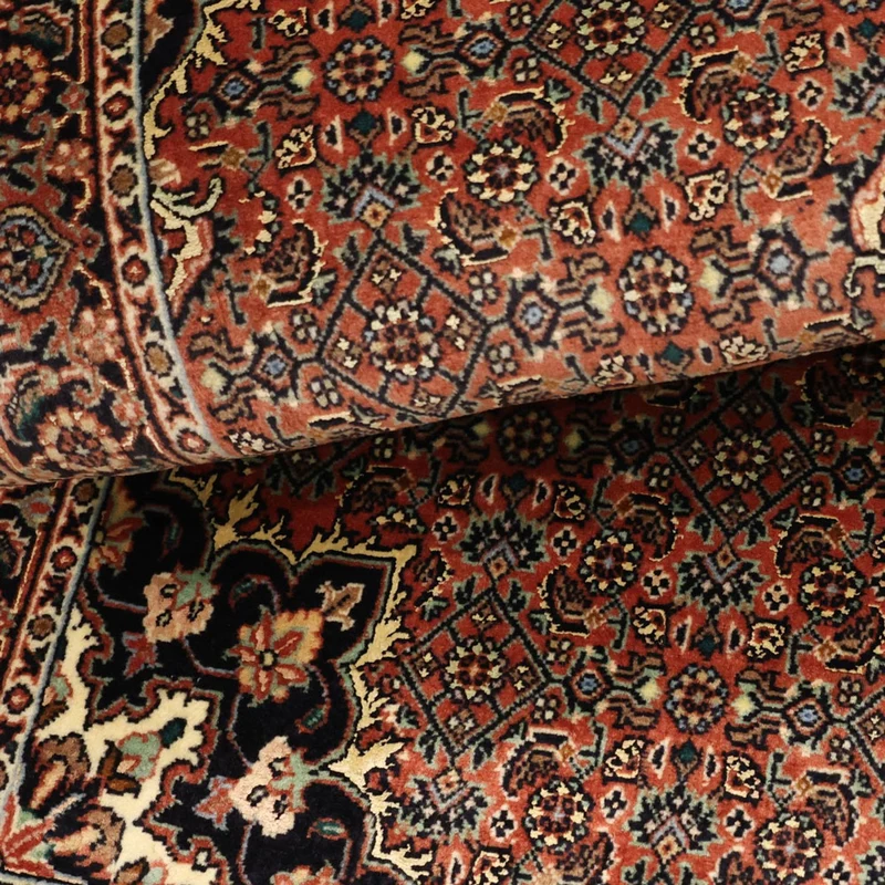 Bidjar Teppich 72x131cm - Perserteppich - dunkelrot