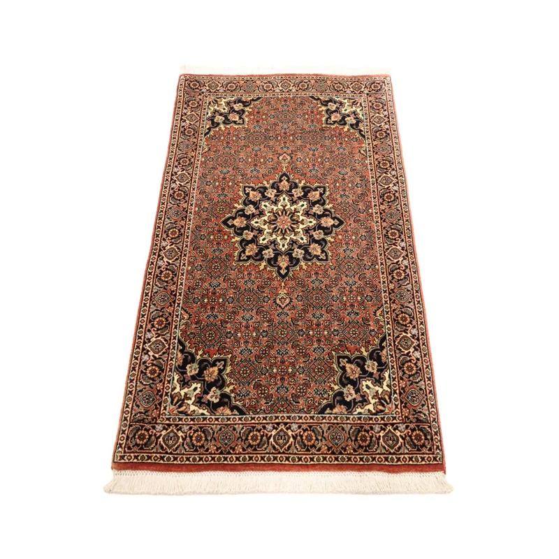 Bidjar Teppich 72x131cm - Perserteppich - dunkelrot