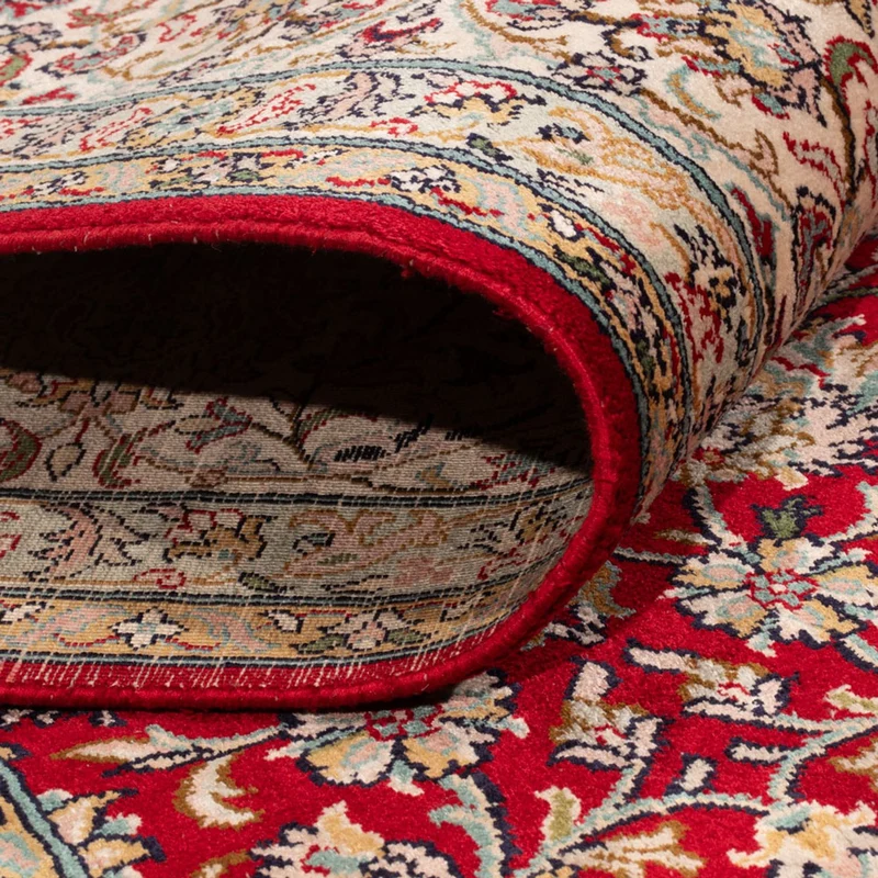 Kaschmir Seide Teppich 216x302cm - Orientteppich - rot