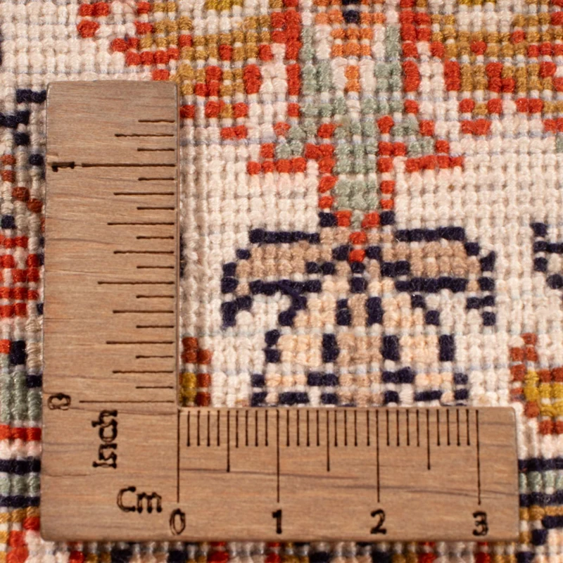 Kaschmir Seide Teppich 213x305cm - Orientteppich - sand
