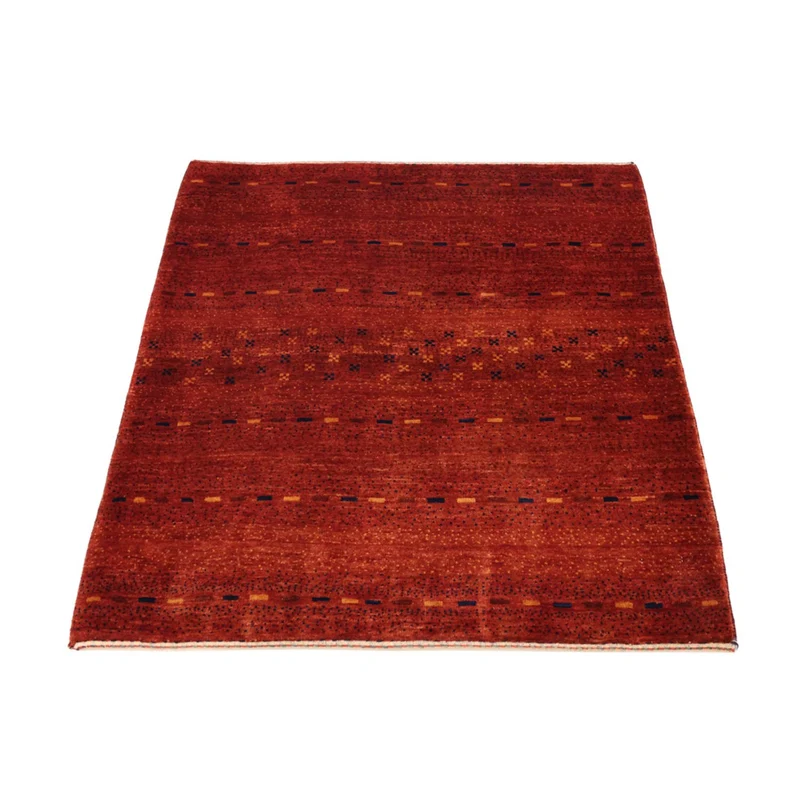 Kaschkuli Teppich 101x111cm - Perserteppich - dunkelrot