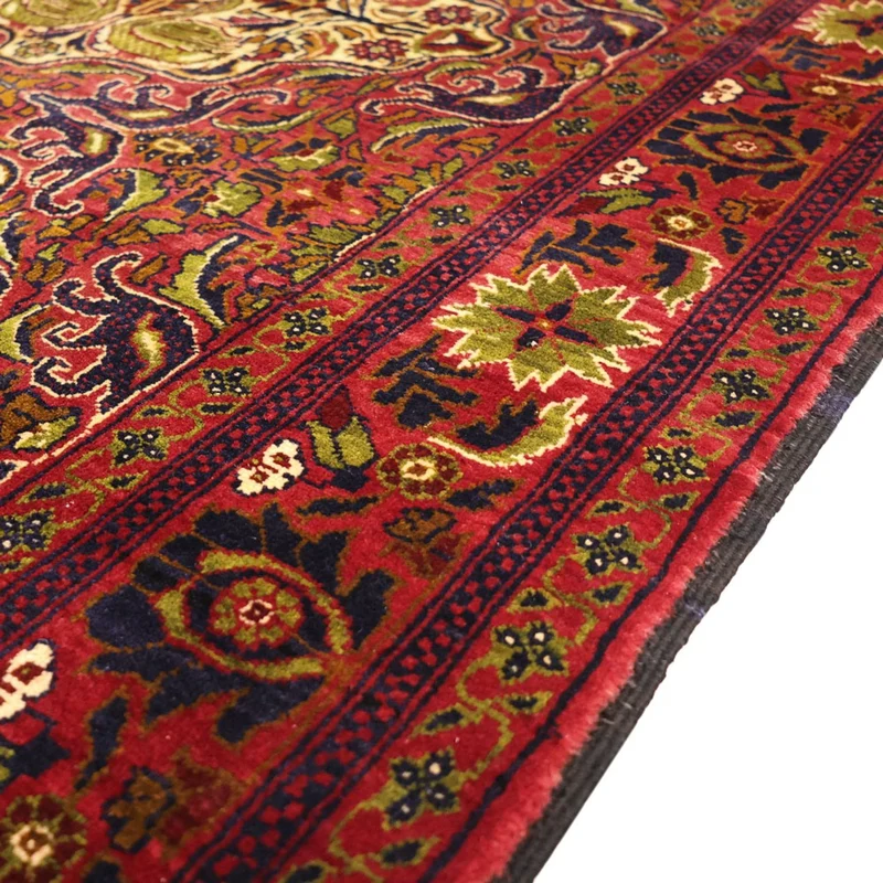 Belutsch Teppich 128x223cm - Orientteppich - dunkelrot