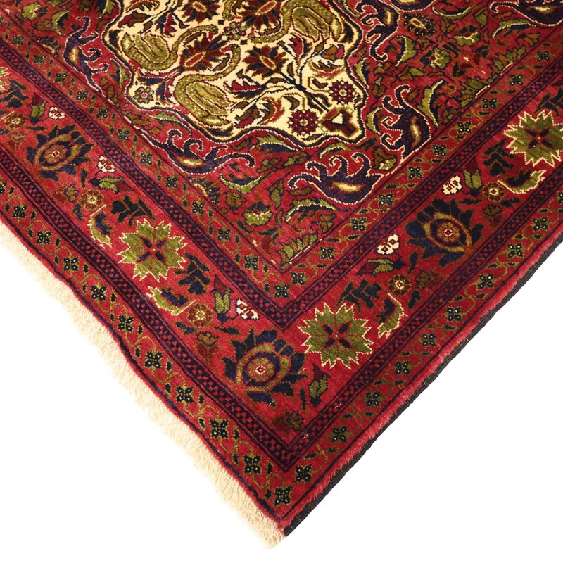 Belutsch Teppich 128x223cm - Orientteppich - dunkelrot