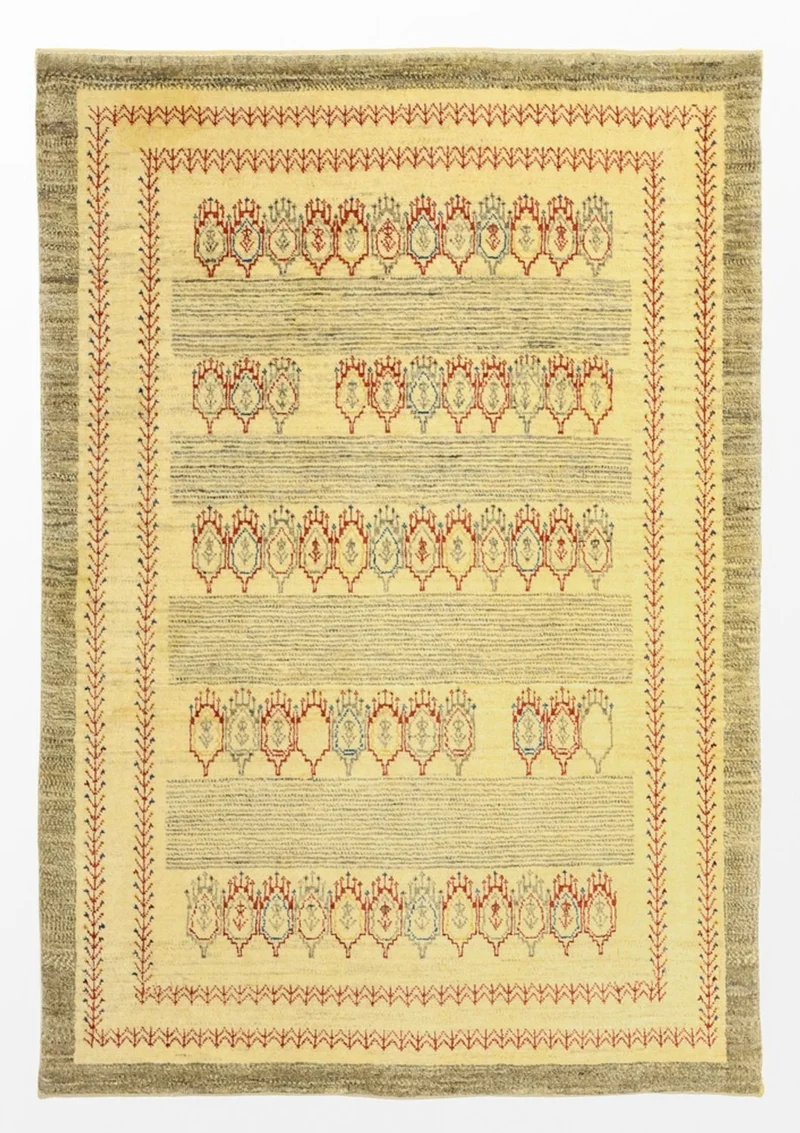 Kaschkuli Teppich 87x125cm - Perserteppich - beige