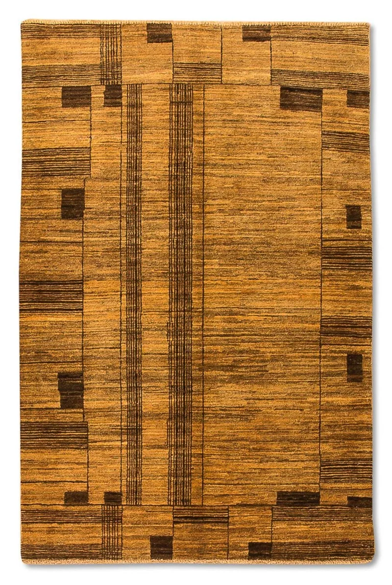 Ziegler Modern Teppich 98x149cm - Orientteppich - mehrfarbig
