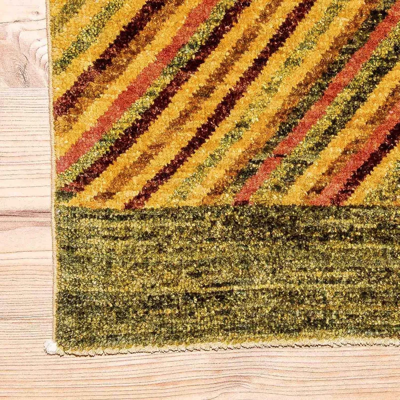 Ziegler Modern Teppich 134x169cm - Orientteppich - mehrfarbig