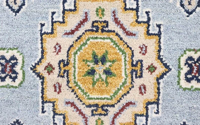 Orientteppich 82x300cm - hellblau