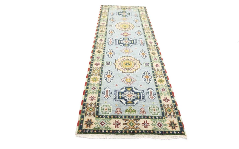 Orientteppich 82x300cm - hellblau