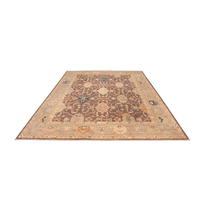 Usak Teppich 244x353cm - Orientteppich - dunkelbeige