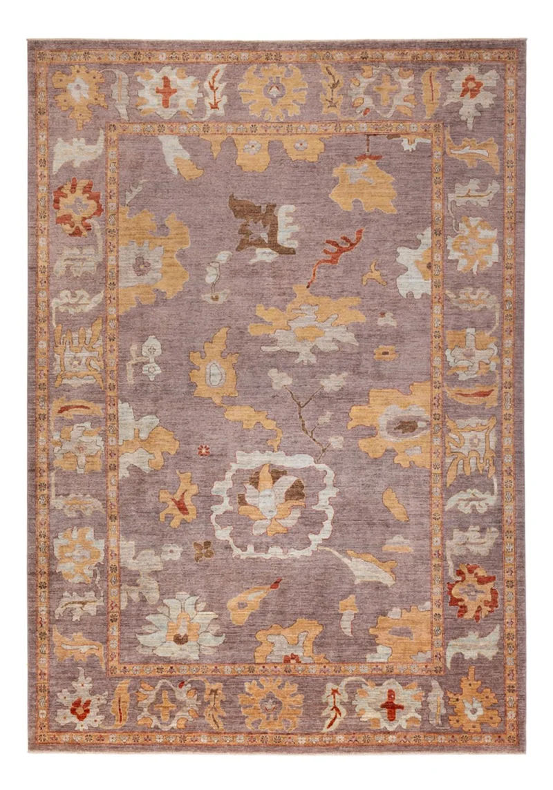 Usak Teppich 247x349cm - Orientteppich - dunkelblau
