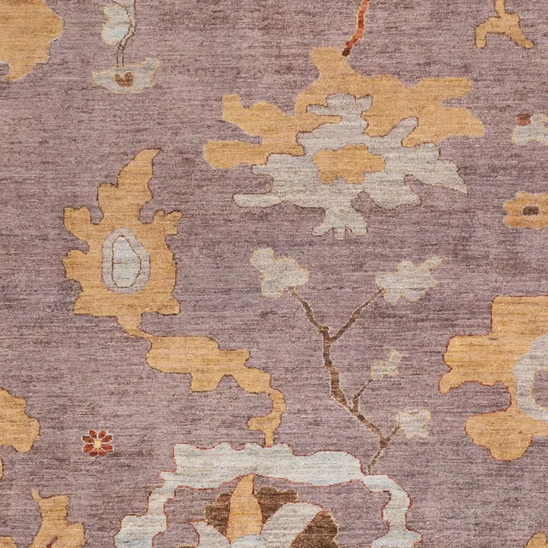 Usak Teppich 247x349cm - Orientteppich - dunkelblau