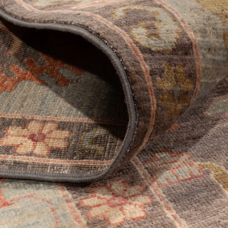 Usak Teppich 242x352cm - Orientteppich - dunkelblau