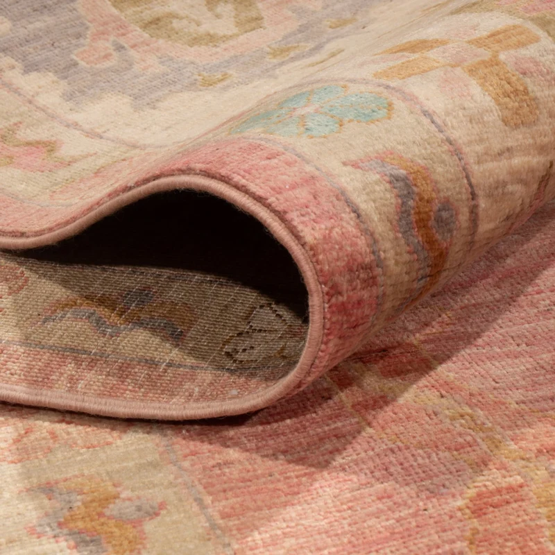 Usak Teppich 237x359cm - Orientteppich - hellrot