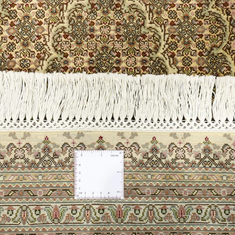 Täbriz - 50 Raj Teppich 248x357cm - Perserteppich - hellbeige