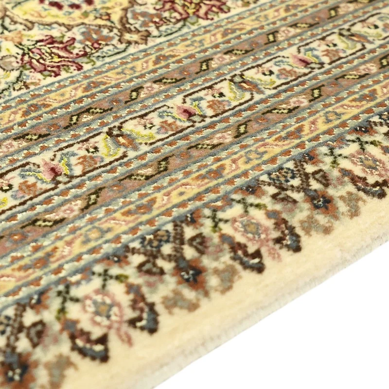 Täbriz - 50 Raj Teppich 250x351cm - Perserteppich - dunkelbeige