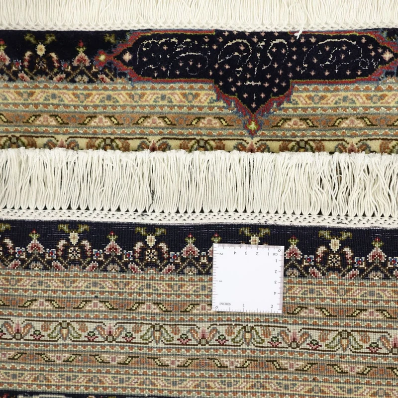 Täbriz - 50 Raj Teppich 249x350cm - Perserteppich - dunkelbraun