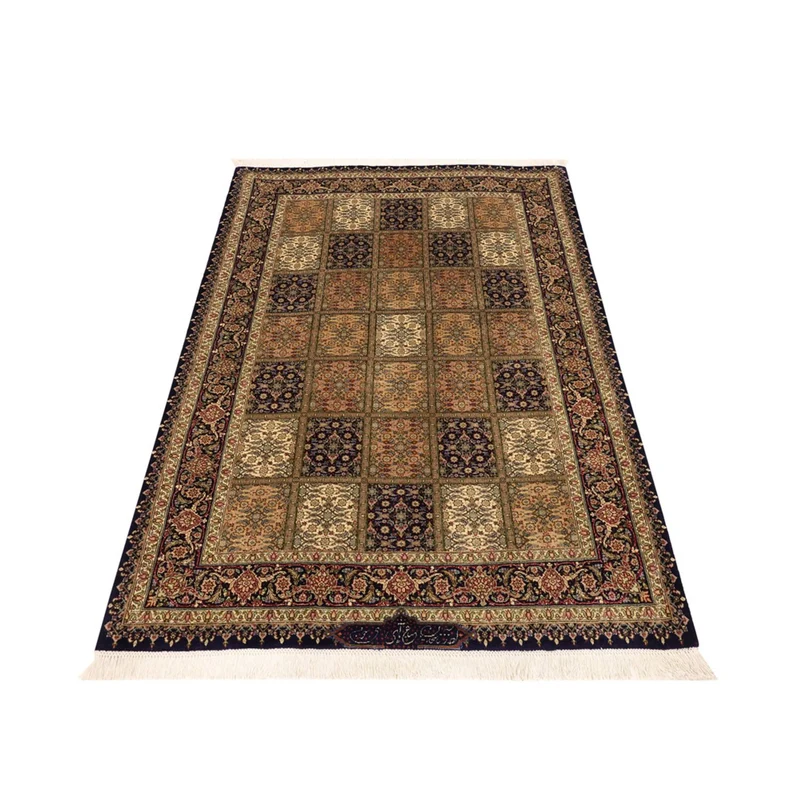 Täbriz - 50 Raj Teppich 115x160cm - Perserteppich - mehrfarbig