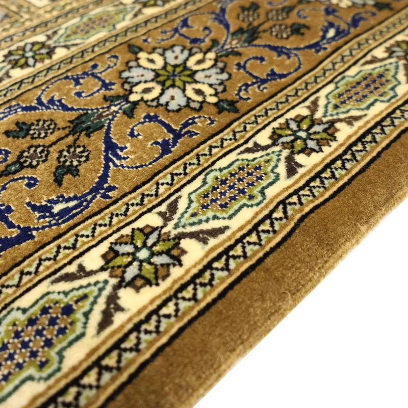 Ilam Teppich 102x154cm - Perserteppich - olivgrün