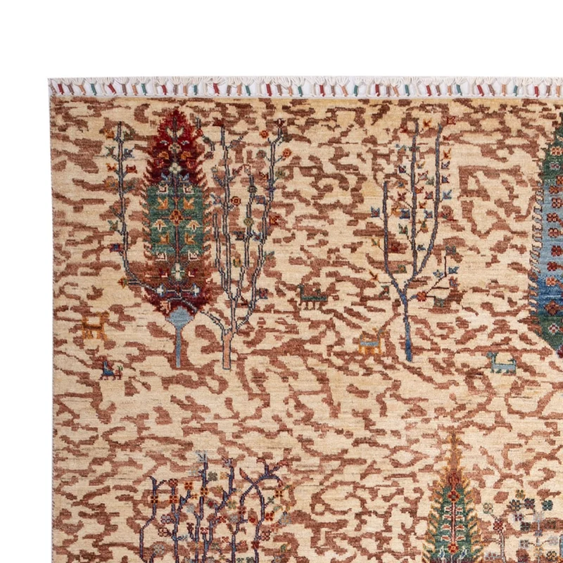 Ariana Teppich 203x297cm - Orientteppich - dunkelbeige
