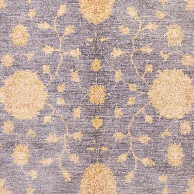 Ziegler Teppich 201x303cm - Orientteppich - hellblau