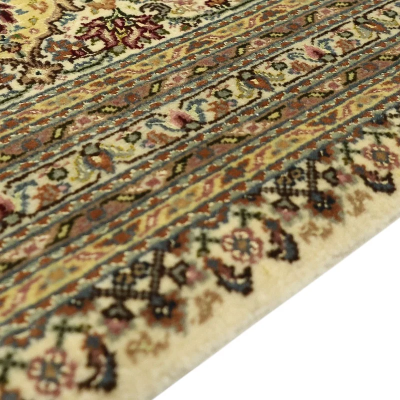 Täbriz - 50 Raj Teppich 248x348cm - Perserteppich - hellbeige