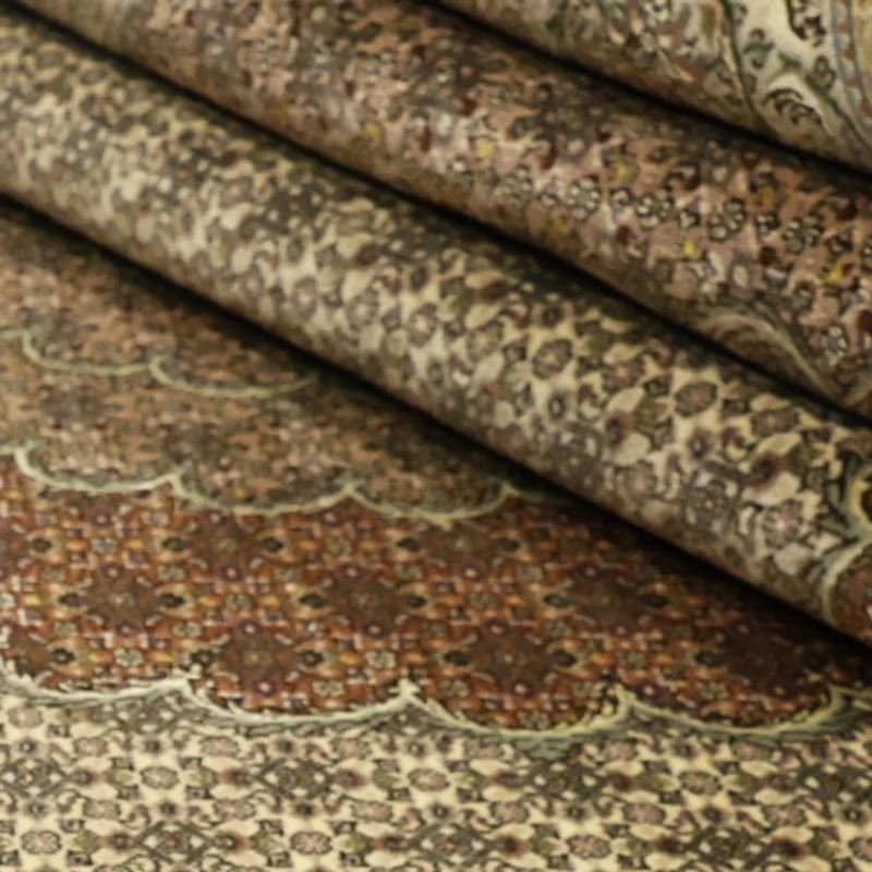 Täbriz - 50 Raj Teppich 248x348cm - Perserteppich - hellbeige