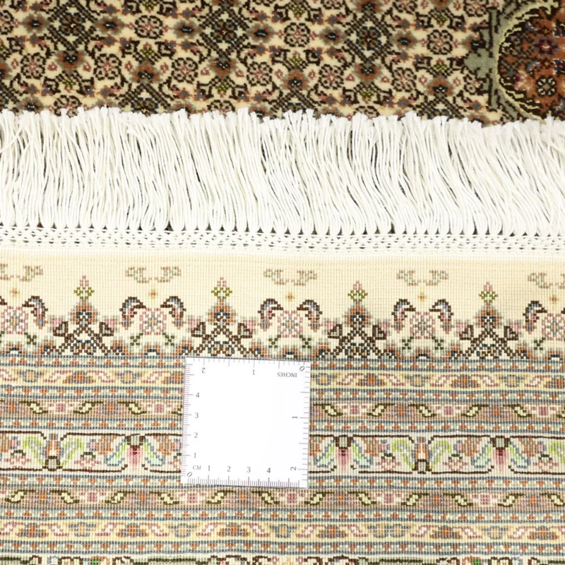 Täbriz - 50 Raj Teppich 252x336cm - Perserteppich - taupe