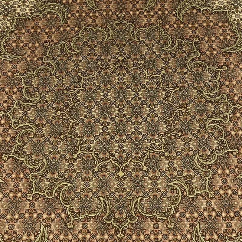 Täbriz - 50 Raj Teppich 203x303cm - Perserteppich - dunkelbeige