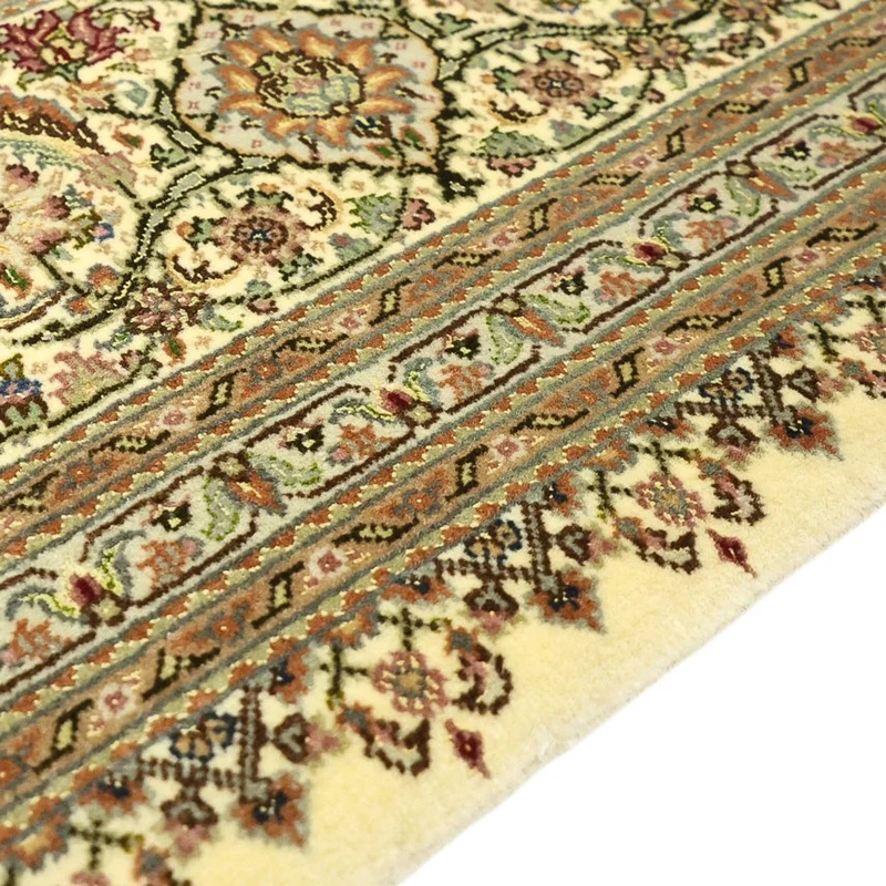 Täbriz - 50 Raj Teppich 200x305cm - Perserteppich - sand