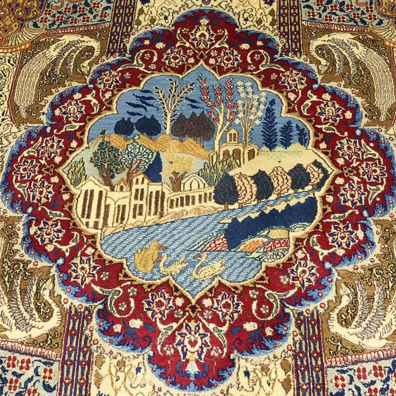 Kaschmar Teppich 248x358cm - Perserteppich - mehrfarbig