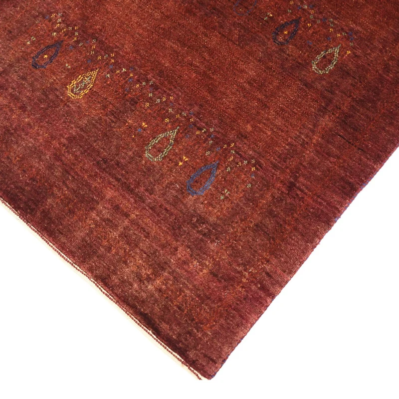Kaschkuli Teppich 80x155cm - Perserteppich - dunkelrot
