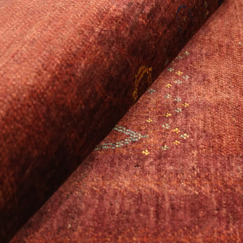 Kaschkuli Teppich 80x155cm - Perserteppich - dunkelrot