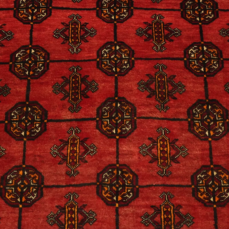 Belutsch Teppich 133x212cm - Orientteppich - rot