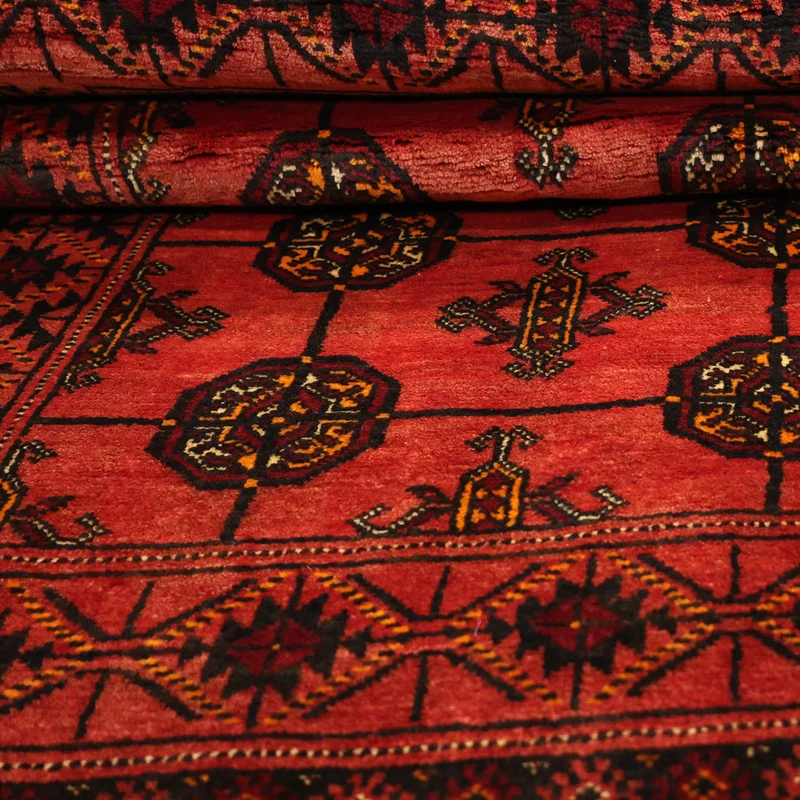 Belutsch Teppich 133x212cm - Orientteppich - rot
