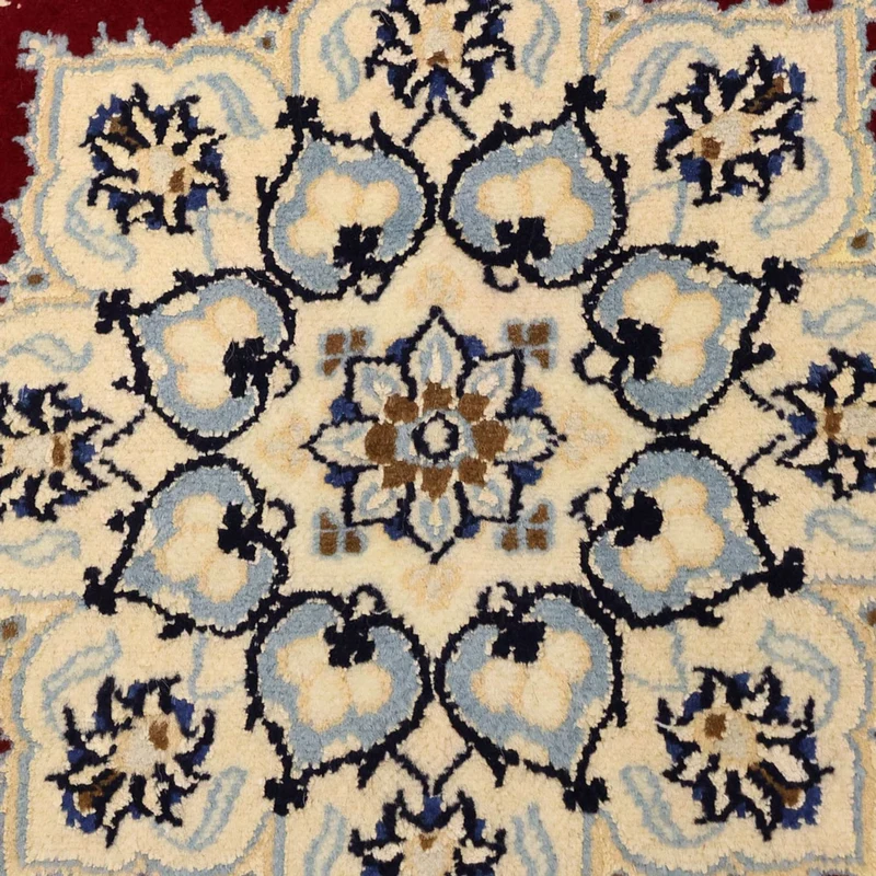 Nain - 9La Teppich 89x158cm - Perserteppich - rot